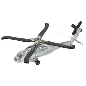Cast Aluminium White Propeller Black Coated Boeing Aircraft Model Modern Home Decoration <b>Promotional</b> Gifts Items OEM Support - Product Image 3