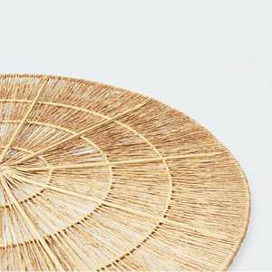 Ensemble de 3 paniers muraux ronds en jute Sunburst Ensemble décoratif élégant pour la maison - Product Image 4