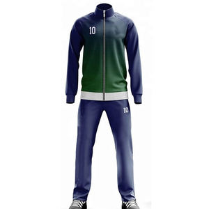 ชุดวอร์มมีซิปสำหรับผู้ชายชุดวอร์มผ้าโพลีเอสเตอร์สำหรับใส่ได้ทุกเพศพร้อมโลโก้ตามสั่ง100% สินค้ามาใหม่ - Product Image 2