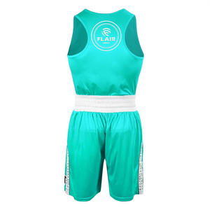 ชุดฝึกเล่นกีฬาคิกบ็อกซิ่งชุดเสื้อกล้ามชกมวยพิมพ์ลายดิจิทัลชุดเสื้อกล้ามนักสู้กางเกงขาสั้น - Product Image 2