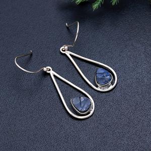 Women's <b>Earrings</b> Natural Stone Vintage Silver Dangle <b>Earrings</b> Rainbow <b>Moonstone</b> Drop <b>Earrings</b> Jewelry Gifts For Women - Product Image 3