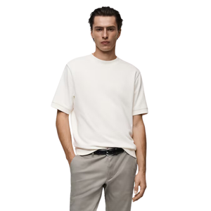 T-shirt teint uni de la meilleure qualité 100% coton Impression de couleurs unies personnalisées T-shirts pour hommes Stock de T-shirts couleur unie - Product Image 1