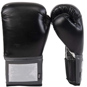 Guantes de boxeo de cuero PU de alta calidad con cierre de cordones Logotipo personalizado Equipo de entrenamiento deportivo para uso doméstico - Product Image 3