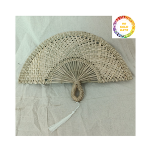 Vietnam Handmade Seagrass <b>Wall</b> <b>Fan</b> for Boho <b>Decor</b> Eco Home Accessories Natural Style Wholesale Supply - Product Image 4