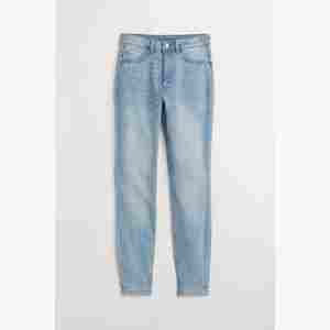Jeans en denim bleu en gros, pantalons en denim sur mesure, pantalons skinny en denim, pantalons en denim pour femmes, pantalons pour femmes, service OEM - Product Image 1