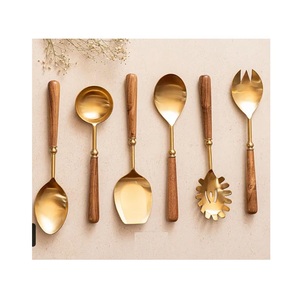 Juego de 8 para servir la cena de metal de alta calidad para artesanía, tamaño personalizado, utensilios de cocina para el hogar, juegos de cubiertos para servir ensaladas - Product Image 6