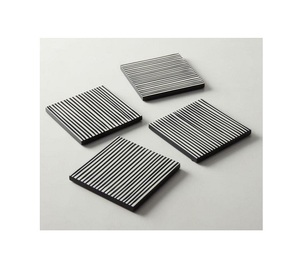 Dessous de verre en bois avec un design antique Dessous de verre en bois de 4 avec un design premium pour la maison à très bon prix - Product Image 5