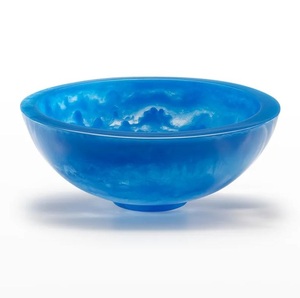 Bol de chocolat imperméable en résine époxy Agate élégante avec forme de couleur personnalisable pour Ramadan Eid Festive Decor God Grace Craft - Product Image 5