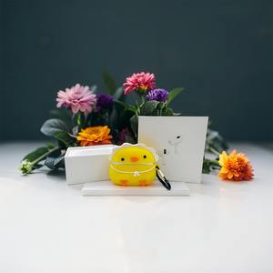 Mignon Kawaii Cartoon Silicone étui de protection pour Pro 2 drôle canard écouteur couverture pour casque - Product Image 1