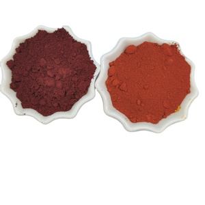 Pigment d'oxyde ferrique <span class=keywords><strong>chinois</strong></span> colorant rouge pour ciment - Product Image 1