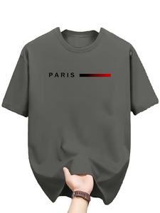 Design élégant personnalisé T-shirts pour hommes de haute qualité en gros 100% coton biologique tricoté écologique respirant demi-manche - Product Image 2