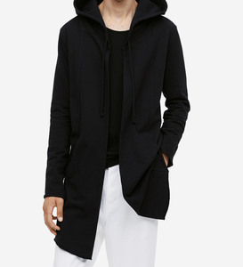 Sweats à capuche pour hommes avec fermeture éclair, logo imprimé en sérigraphie personnalisé, coupe ample, streetwear, confortables, lourds, 100% coton - Product Image 1