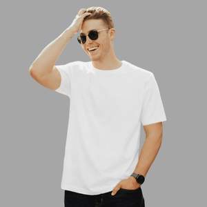 Camisetas personalizadas con logotipo impreso 120 GSM para hombre, para campañas promocionales, camisetas personalizadas al por mayor - Product Image 1