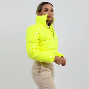 Veste bomber réversible imperméable personnalisée pour femme, très populaire, avec capuche et sacoche - Product Image 1