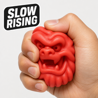 Halloween Funky Frights Squish-O-Ween : Ensemble de compte à rebours avec jouet à presser anti-stress en TPR, boîte mystère, à partir de 14 ans