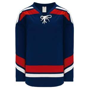 Maillot de hockey sur glace classique personnalisé pour équipe, club, ligue avec design imprimé respirant, broderie et sublimation, options de conception gratuites - Product Image 1
