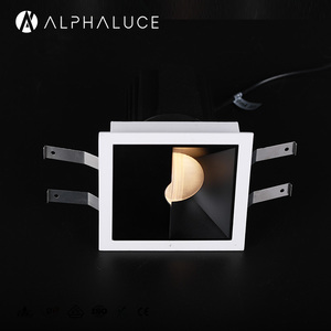 Nửa cut-off lõm dẫn tường máy giặt downlight vuông/vòng TRIM & trimless 18W 26W chống chói ánh sáng Trần - Product Image 4