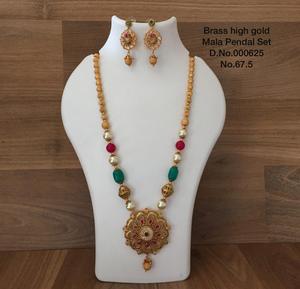 Ensemble de bijoux de mariée en or pour femmes collier de mariage ensembles complets pour femmes - Product Image 2