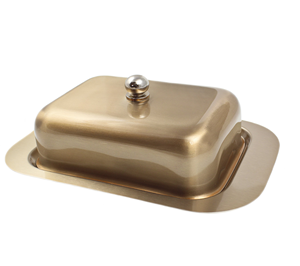 Plato de mantequilla de latón con tapa Nueva llegada Artesanías Último mejor plato de mantequilla de latón Venta superior - Product Image 4