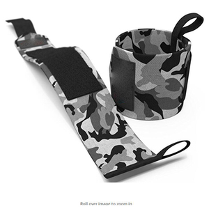 Muñequera de neopreno resistente para Fitness y deportes Empuñaduras eléctricas unisex para ejercicio en el gimnasio Transpirable y cómodo - Product Image 2