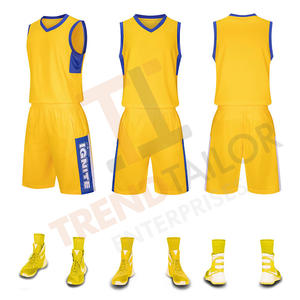 Custom <b>Kids</b> <b>Basketball</b> Uniform Wholesale Sublimated Full Jersey Kit Sublimated Uniforms - Product Image 3