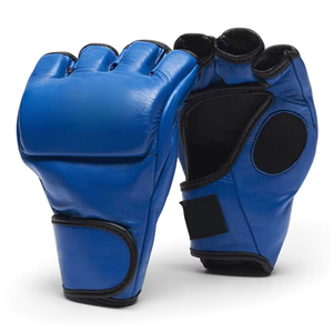 Gants de boxe MMA respirants de haute qualité pour adultes – Gants d'entraînement d'arts martiaux en caoutchouc véritable, taille personnalisée, fabriqués au Pakistan - Product Image 1