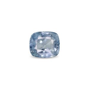 Zafiro Azul de 14.31 Quilates, Gema Natural Facetada de Corte Ovalado de 8 mm de Altura, con Ónix, Aguamarina, Ópalo, Corte Cojín y Pera, Suelto - Product Image 1
