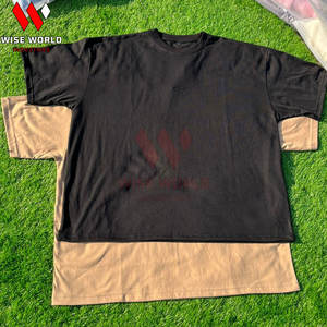 Chemises à manches courtes simples, t-shirt basique à coupe régulière, t-shirt décontracté 100% coton pour homme, unisexe, confortable, streetwear quotidien - Product Image 4