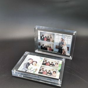 ซื้อกรอบรูปอะคริลิคกรอบรูปใสมีสไตล์สำหรับตกแต่งบ้านและสำนักงานสมบูรณ์แบบสำหรับภาพถ่ายครอบครัวงานแสดงศิลปะและของขวัญ - Product Image 4