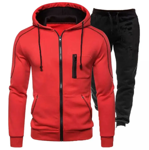 Vente en gros Pakistan Survêtement de haute qualité pour hommes Couper & Coudre Nouveau design Costume respirant personnalisé Offre Spéciale Ensemble de survêtement Slim Fit - Product Image 2