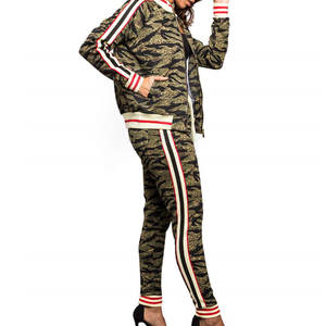 Chándal sublimado personalizado con cremallera completa y pantalones cónicos Chándal sublimado transpirable con diseño personalizado - Product Image 4