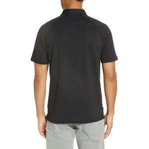 <b>Black</b> Color <b>Men's</b> <b>Polo</b> <b>Shirts</b> Summer Best Selling Breathable Short Sleeve Casual Golf <b>Polo</b> <b>Shirts</b> - Product Image 5