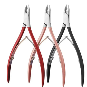 Pince à ongles pour outil de beauté de toilettage d'art avec poussoir à cuticules pince à épiler Cutter Nipper dissolvant de peau morte pour les doigts - Product Image 5