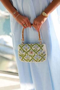 เพลิดเพลินไปกับการปักลายกระเป๋าที่ไม่ซ้ำใครสไตล์โบฮีเมียนกระเป๋าถือคลัทช์มือกระเป๋าซับในดีไซน์แฟนซีขายส่ง - Product Image 6