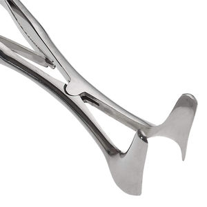 Espéculo de tabique de algodón de alta calidad de 5,5 pulgadas con tornillo de fijación Cuchillas finas extra delicadas Longitud del pico 45 MM - Product Image 4