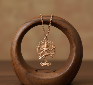 925 <b>Silver</b> Rhodium Link Chain Necklace Daily Wear Hinduism Spiritual <b>Pendant</b> Gold Plated Minimalist Trending Fashion Gift <b>Men</b> - Product Image 6