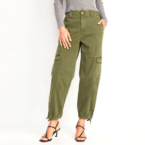 Pantalones cargo Acampanados para mujer, transpirables, ligeros, de talla grande, ropa informal, pantalones cargo Acampanados para mujer, servicio OEM - Product Image 5