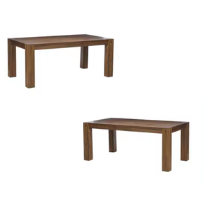 Mesa de Restaurante Moderna Contemporánea de Madera Maciza Cuadrada Hecha a Mano en Indonesia para Hotel y Comedor - Precio de Mayoreo - Product Image 4