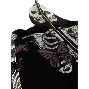 Sudadera Deportiva de Invierno de Lona para Hombre y Mujer, Transpirable, de Alta Calidad, Ropa Urbana, Bordado Personalizado con Pedrería, Impresión Digital Frontal - Product Image 3