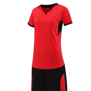 Tenues de volley-ball pour femmes à prix avantageux, logo personnalisé imprimé, tenues de volley-ball de différentes couleurs fabriquées par Qasaabco - Product Image 1
