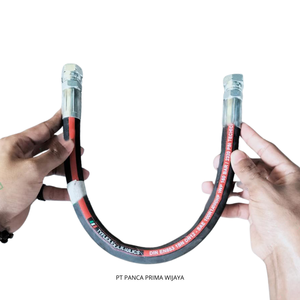 Manguera hidráulica de alta calidad 1/2 \ "R1 40cm Tubo de transferencia de aceite flexible de nueva condición con piezas hidráulicas de presión máxima de 110 bares - Product Image 1