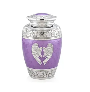 Urne de crémation de style américain de style vintage Belle bonne impression Décorative pour la maison Utilisation polyvalente Conception faite à la main pour les adultes - Product Image 4