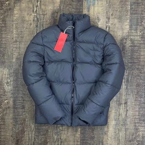 Crafting Excellence Bulk Men's Hooded Waterproof Reversible Bubble <b>Puffer</b> <b>Jackets</b> Unmatched Precision Canvas Fabric Pockets - Product Image 5