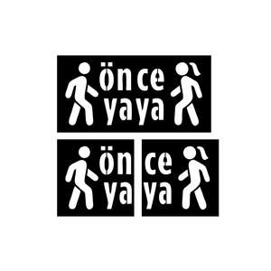 Pochoir de marquage au sol en aluminium Pedestrian First-Yaya 100x200cm noir phosphorescent 1mm d'épaisseur BS-OY-001 - Product Image 2