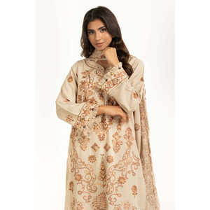 IUSTKSD-1263 Conjunto de Traje Bordado Karandi de 3 Piezas para Mujer - Product Image 4