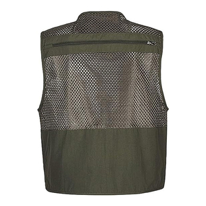 Venta al por mayor al aire libre de moda de los hombres chaleco táctico personalizado transpirable de alta calidad de color personalizado cómodo tela ligera - Product Image 6