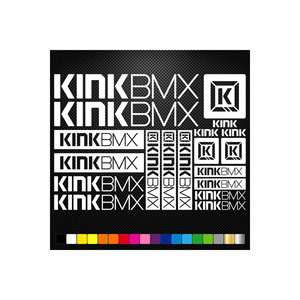 Kink BMX accesorios de bicicleta Durable Bike Sticker Set etiqueta para personalizar su paseo - Product Image 1
