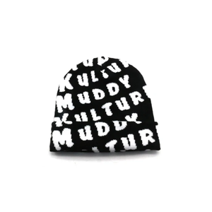 Gorro de invierno de Jacquard personalizable, gorro de punto cálido con patrón de camuflaje de dibujos animados, suave y cómodo, gorro de viaje de negocios con logotipo - Product Image 5