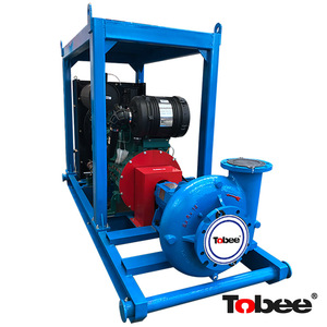 Bomba de Lodo Centrífuga Sandman 8x6x14 con Plataforma Montada sobre Patines, Accionada por Motor Diésel - Product Image 1