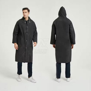 Imperméable Design 2025 Vente Chaude Nouveau Personnalisé Homme Polyester Revêtement PVC Meilleure Vente Imperméable Tendance - Product Image 2